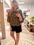 LUCY LUXEKNIT SHORTS, BLACK