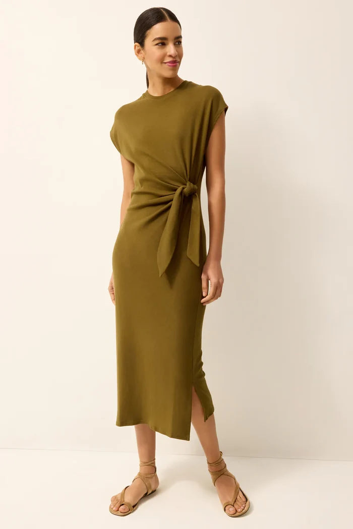 Ma115 Green Tee Shirt Dress