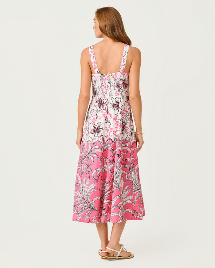 MAELLA MIDI DRESS