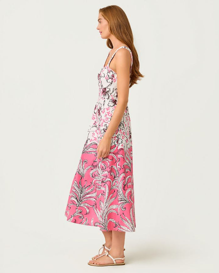 MAELLA MIDI DRESS