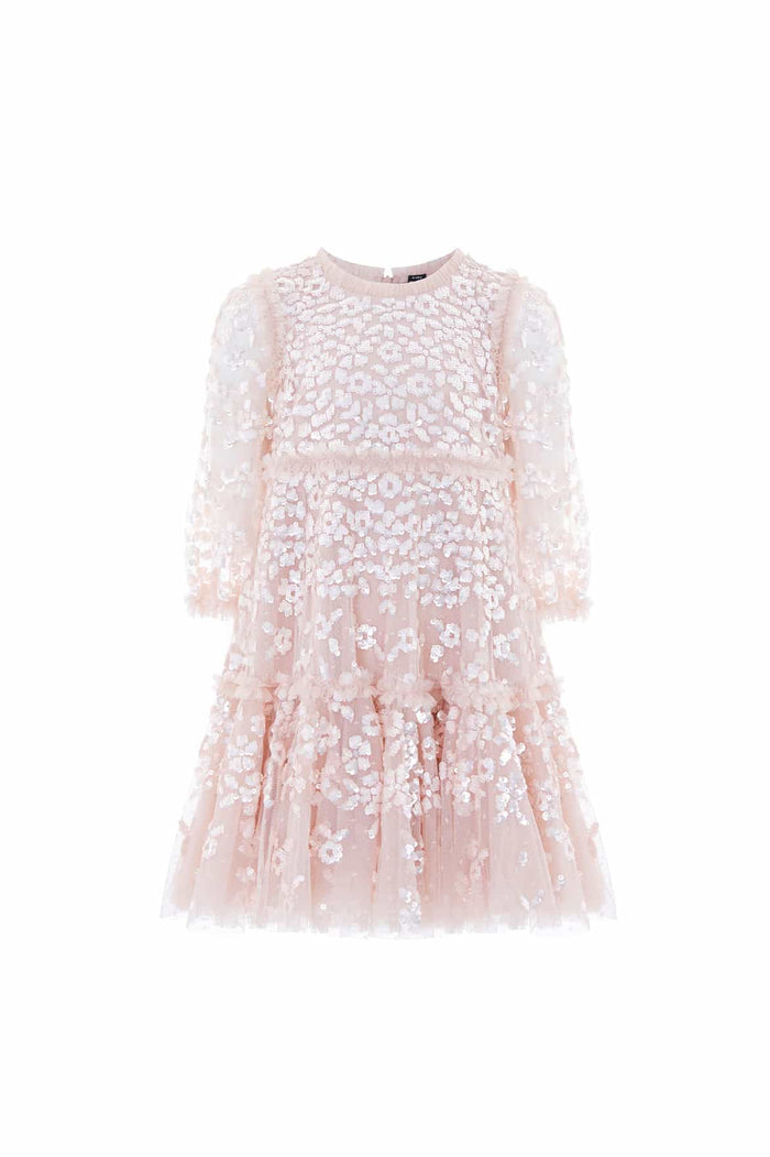 Maeva Long Sleeve Kids Dress