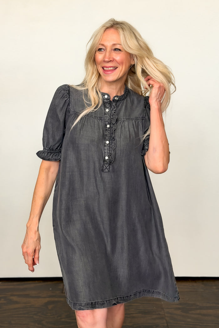 Making It Work With Denim Dress
