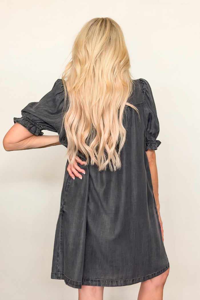 Making It Work With Denim Dress