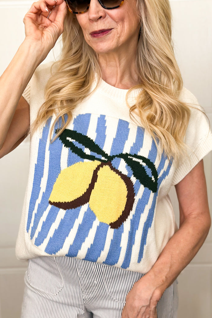 Making Lemonade Knit Top