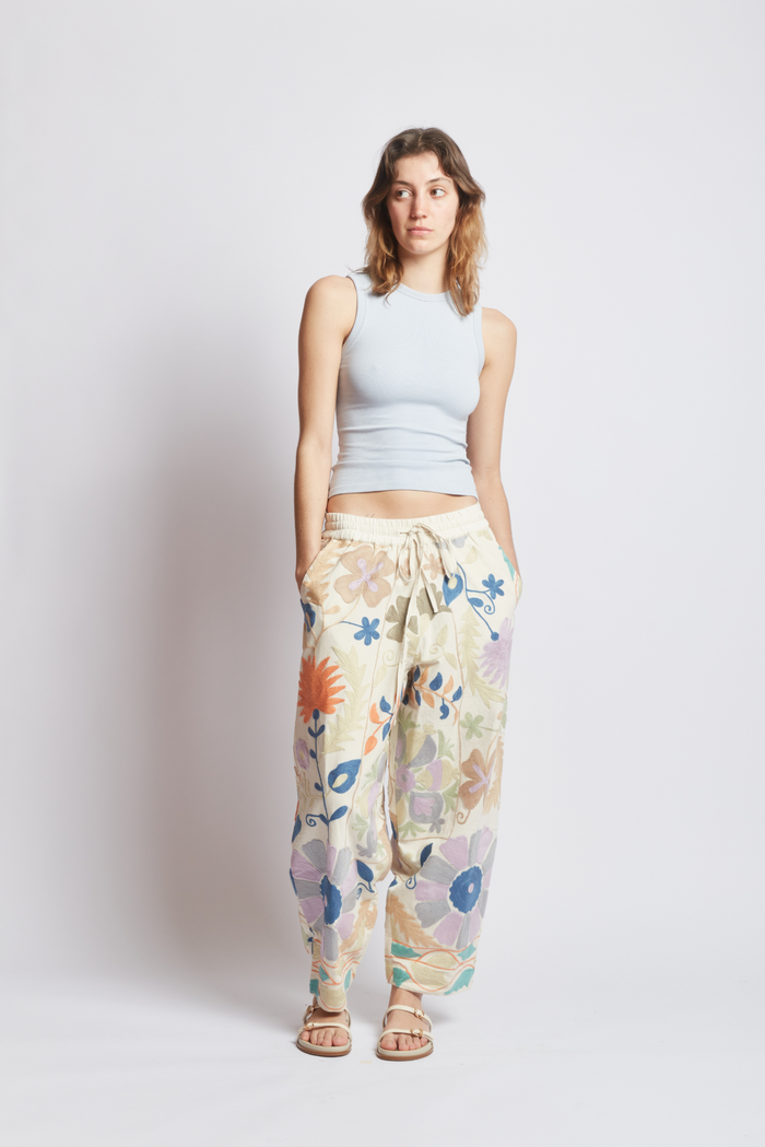MARKET PANTS | GARDEN MOSAIC
