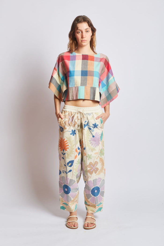 MARKET PANTS | GARDEN MOSAIC