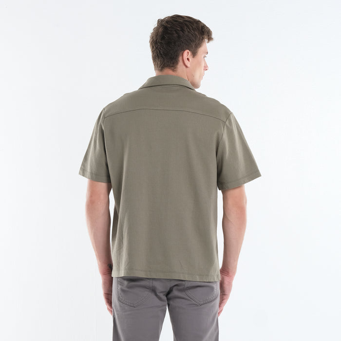MENS' BUTTON DOWN KNITTED POLO