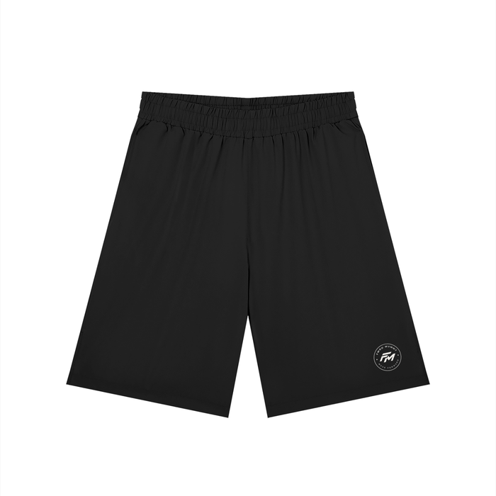 Men’s Solid Elastic Waist Shorts