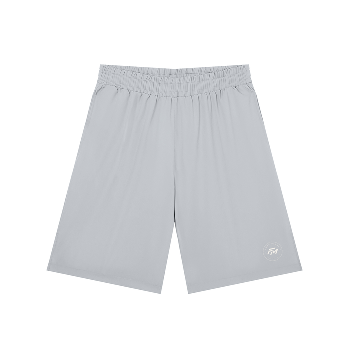 Men’s Solid Elastic Waist Shorts