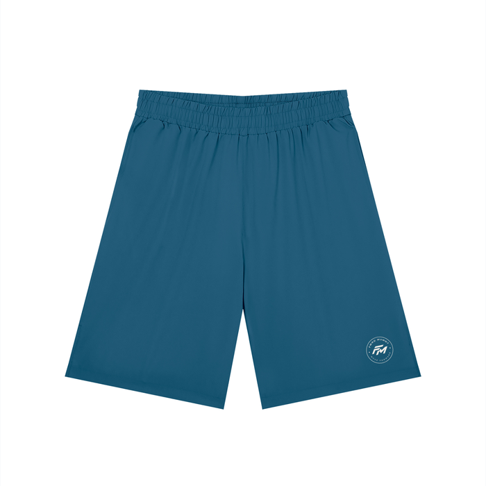 Men’s Solid Elastic Waist Shorts