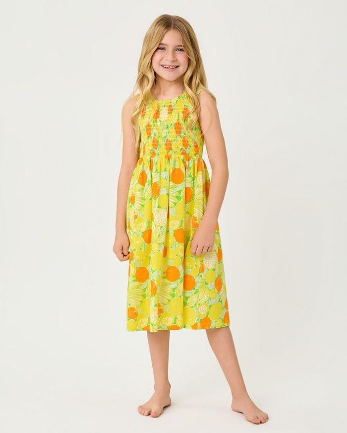 MINI DAISEY MIDI DRESS