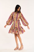 MIRA DRESS | BUTTERCREAM IRIS