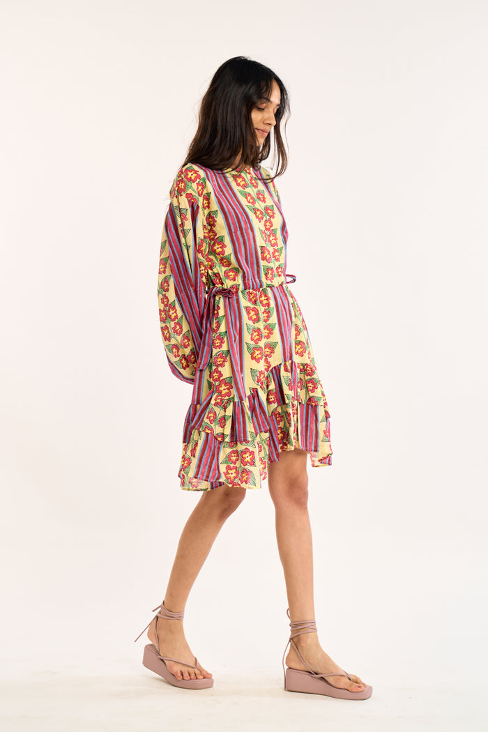MIRA DRESS | BUTTERCREAM IRIS