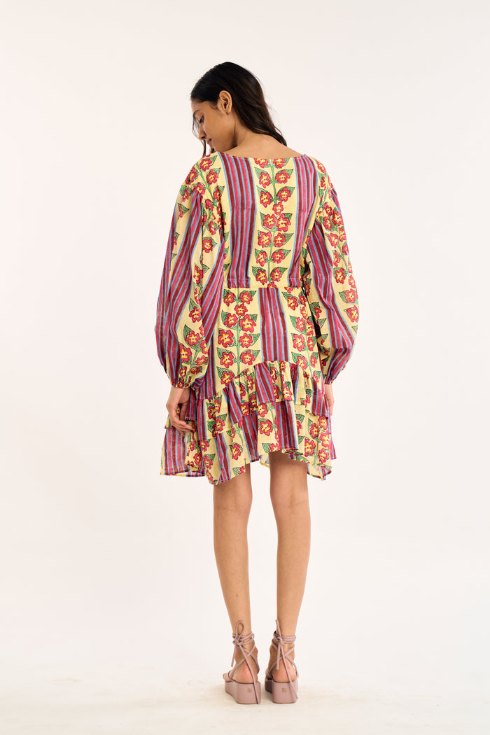 MIRA DRESS | BUTTERCREAM IRIS