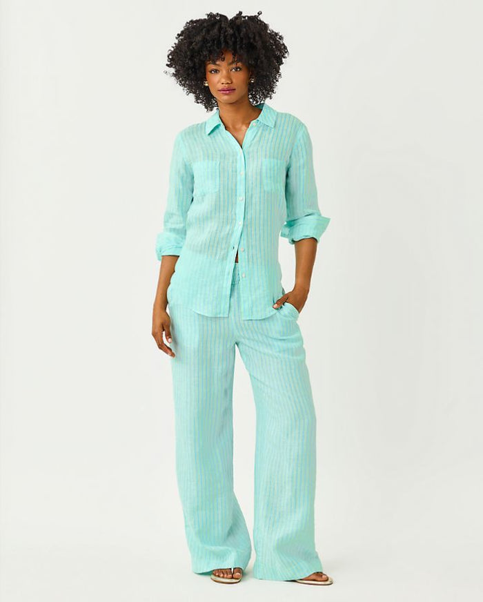MIRABELLA LINEN PALAZZO