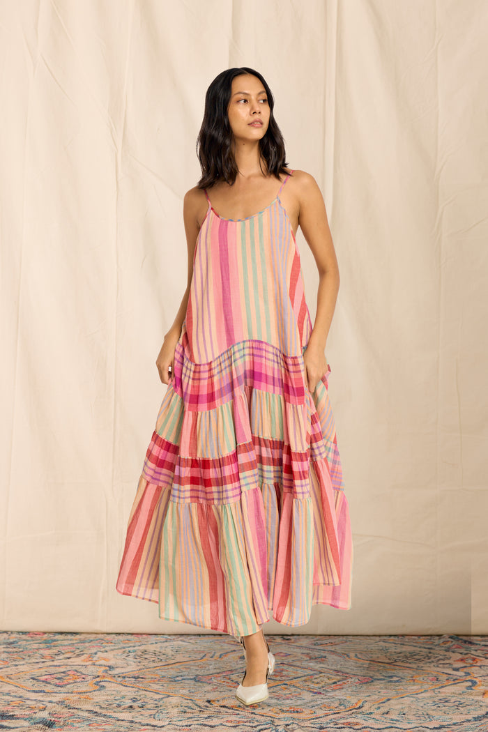 MORI DRESS | POPSICLE CHEX + STRIPE