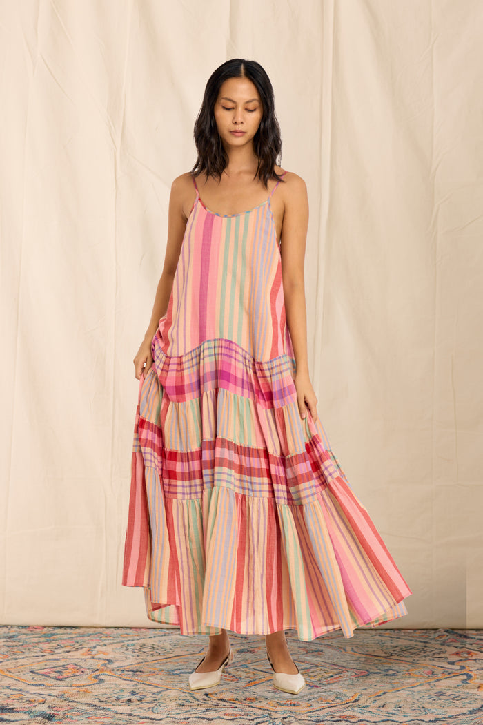 MORI DRESS | POPSICLE CHEX + STRIPE