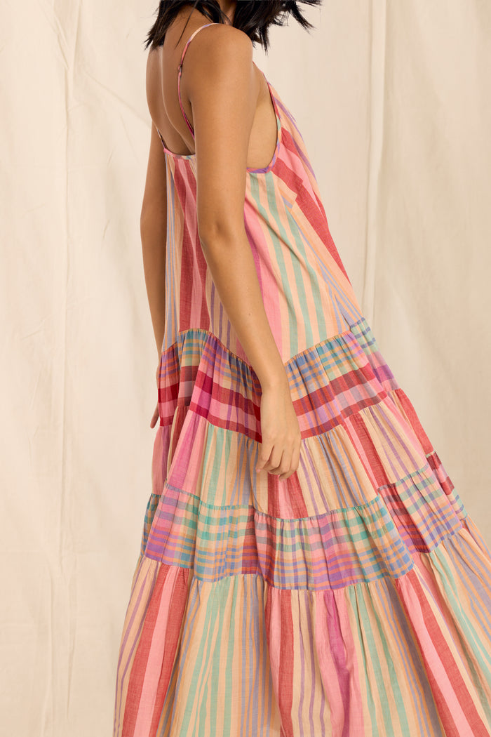 MORI DRESS | POPSICLE CHEX + STRIPE