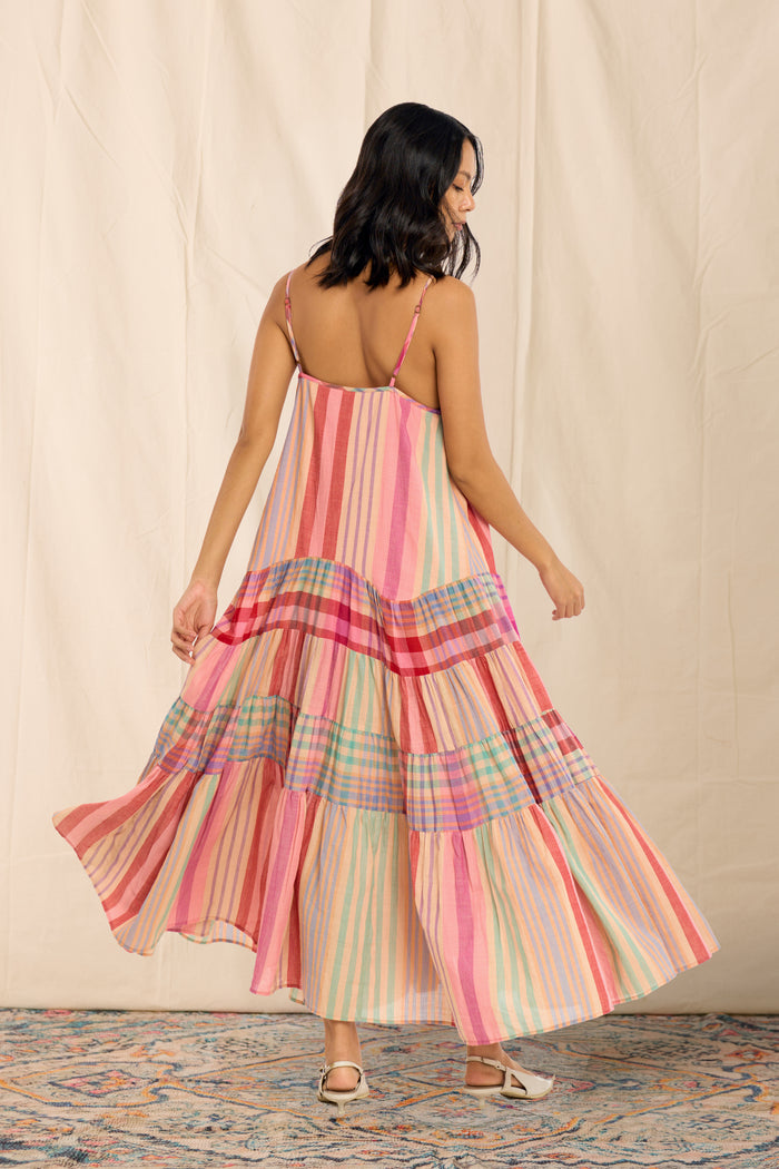 MORI DRESS | POPSICLE CHEX + STRIPE