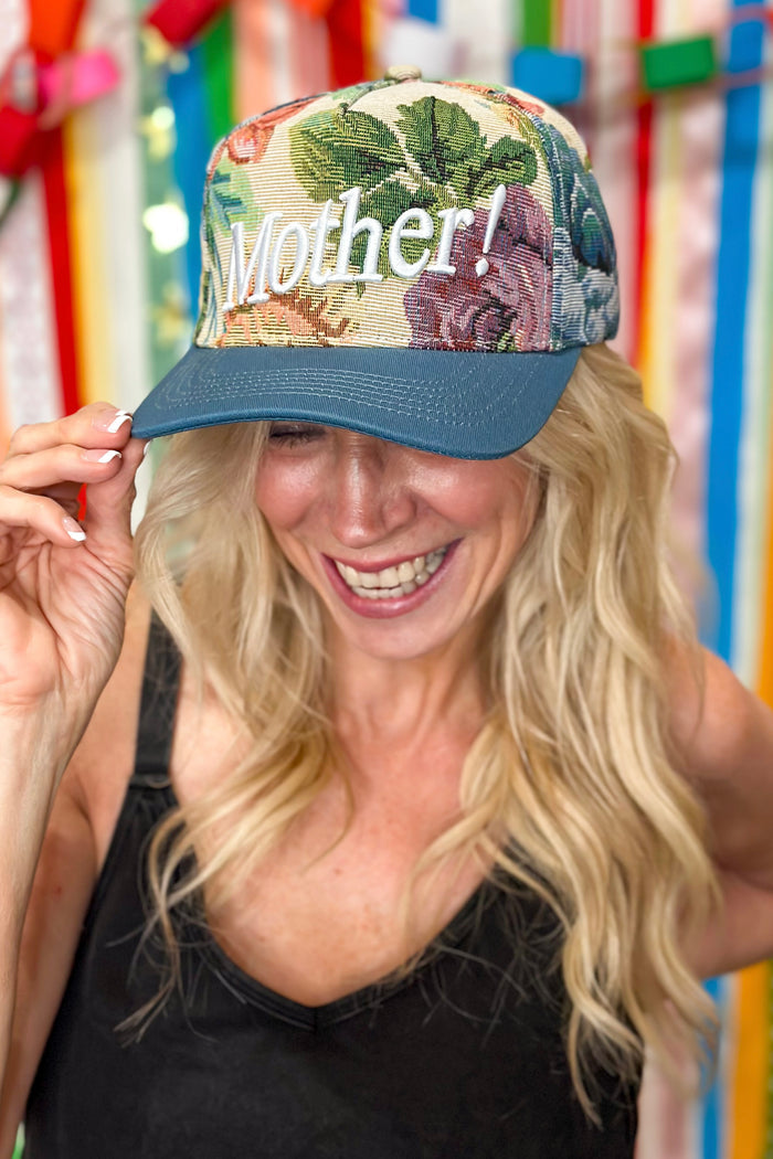 Mother Mode Tapestry Trucker Hat