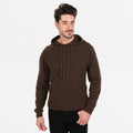 Native World - Men's Merino & Possum Hoodie (NB436) Cocoa