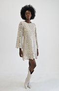 Ne210  Never A Wallflower Lace Shift Dress