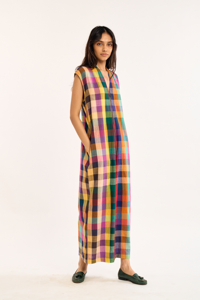 NINA JUMPSUIT | CARAVAN CHEX