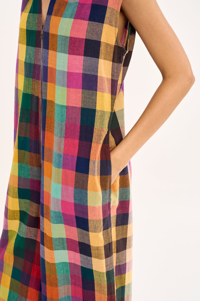 NINA JUMPSUIT | CARAVAN CHEX