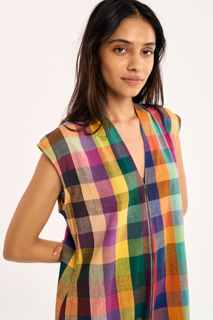 NINA JUMPSUIT | CARAVAN CHEX