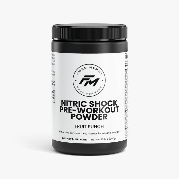 Nitric Shock Pre-Workout Powder (Fruit Punch)