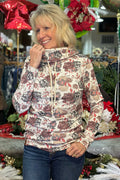 No Doubt Cowlneck Sweatshirt By Ampersand-Door Buster-Ampersand-Gallop 'n Glitz- Women's Western Wear Boutique, Located in Grants Pass, Oregon