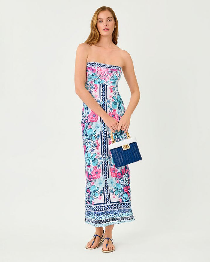 NOA STRAPLESS MAXI DRESS