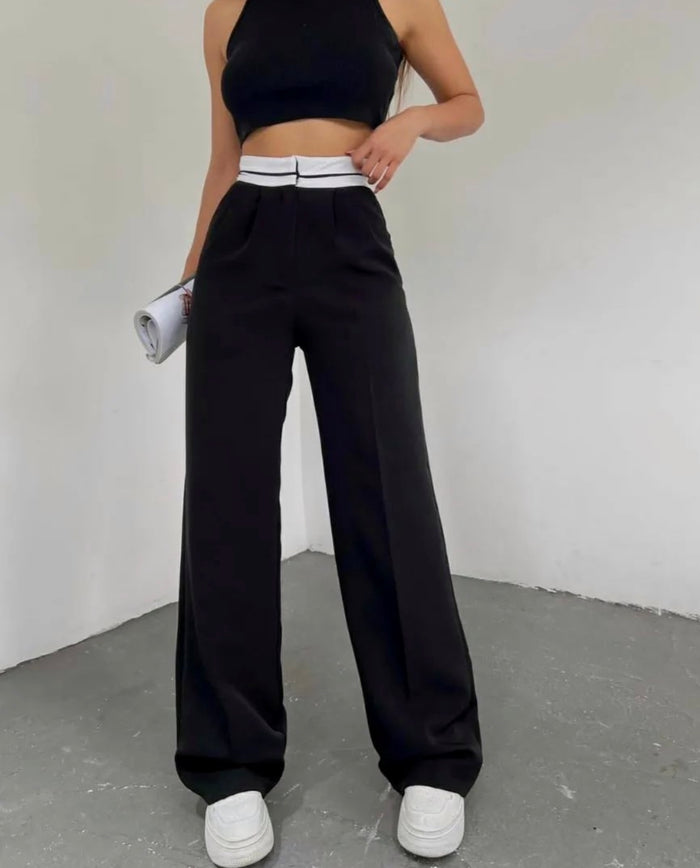 Not so basic waistband Pants