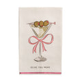 Olive You Sequin Towel