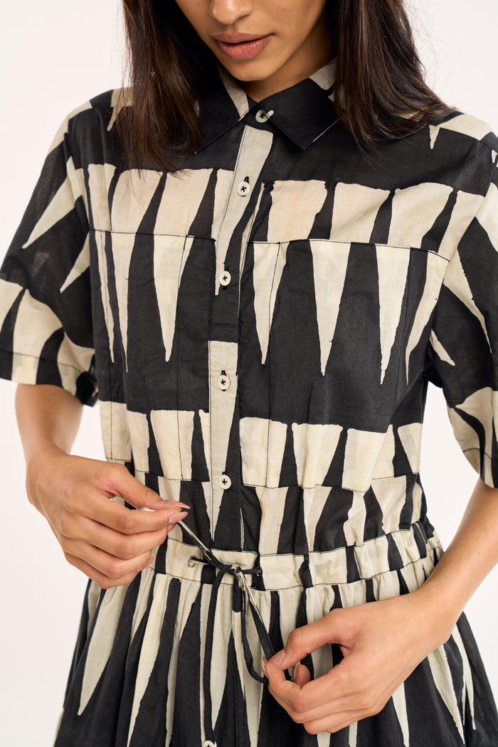 ORCA DRESS | DELTA PRINT