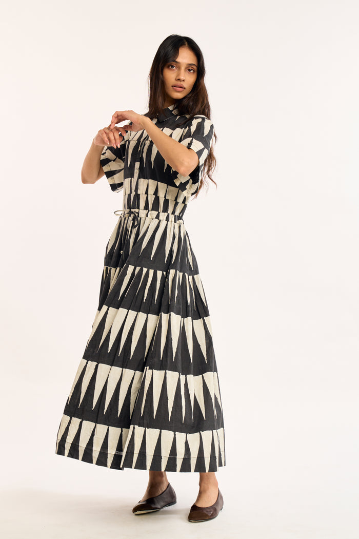 ORCA DRESS | DELTA PRINT