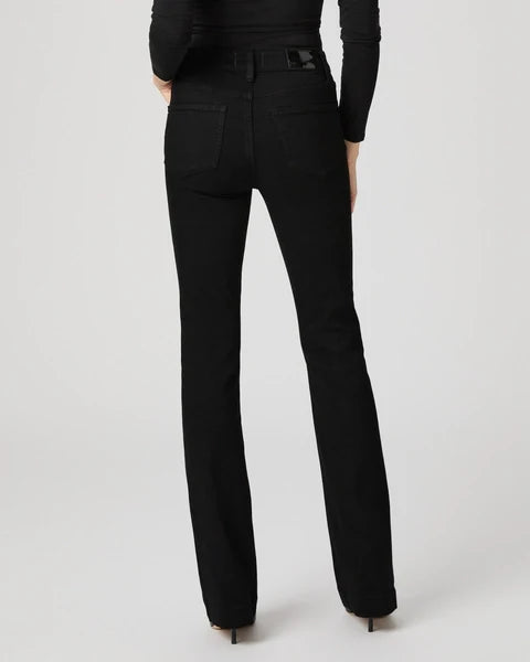Pa2139 Black Bootcut with Snap Hem