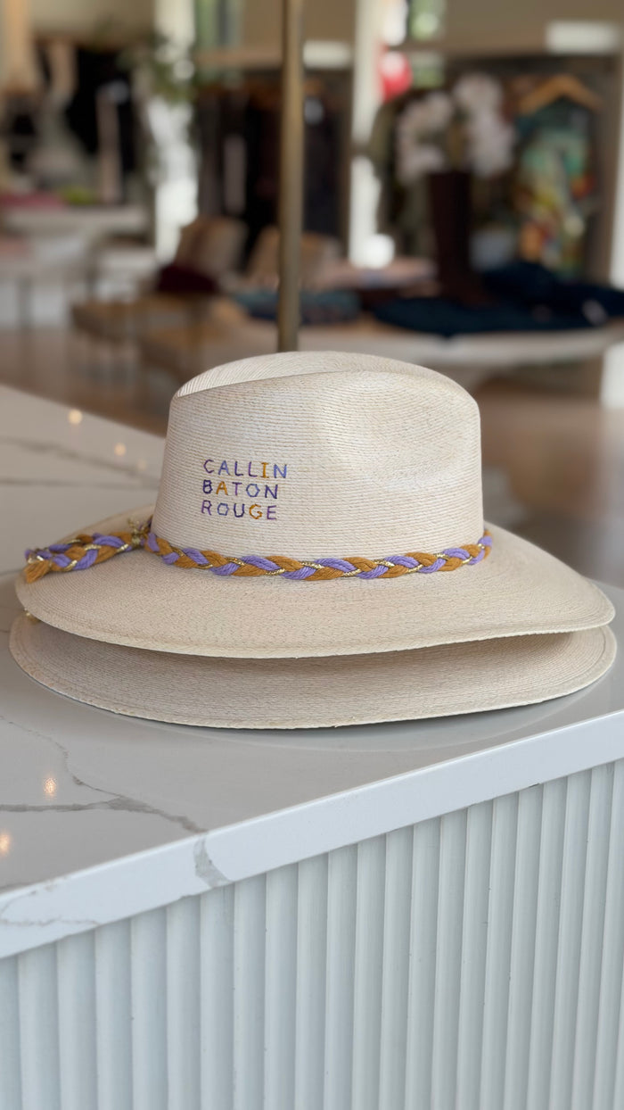 Palm Hat - Callin Baton Rouge