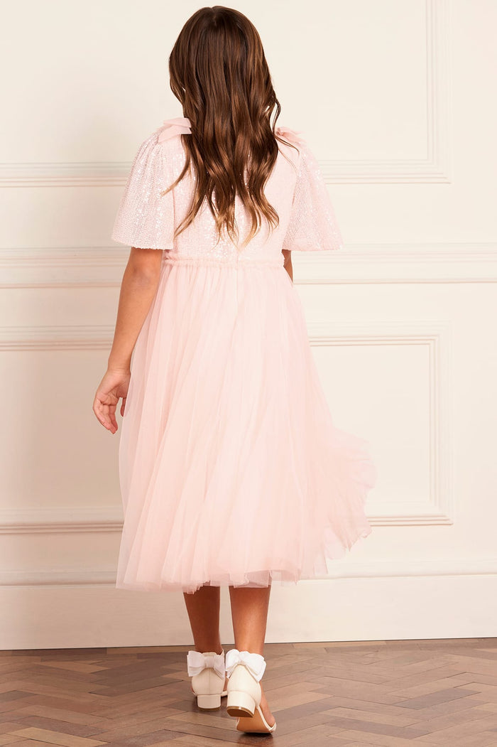 Paloma Bow Kids Dress