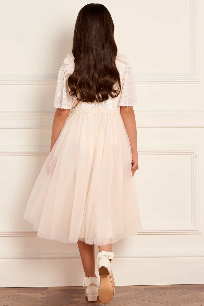 Paloma Bow Kids Dress