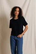 Pet395 Black Crew Tee
