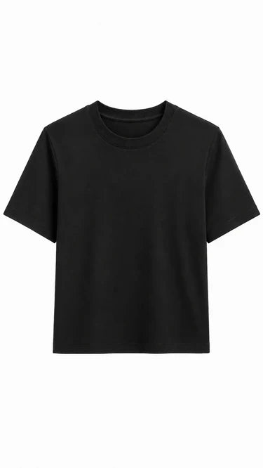 Pet395 Black Crew Tee