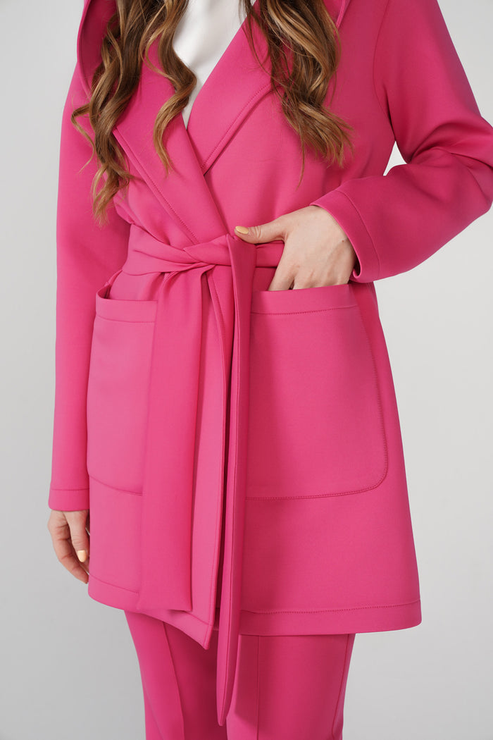 Pink Scuba Jacket & Pant Set - Store WF