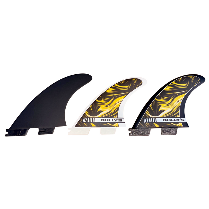 Quilha Bullys A7 Triquilhas Encaixe FCS II Performance Core Importada - Large