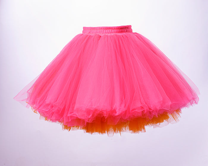 Raya Skirt - Two-Colored Tulle Skirt - Dimaz