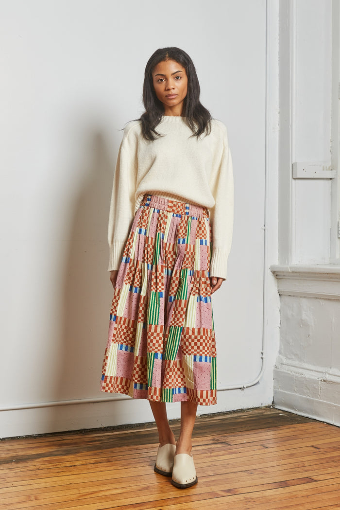 RHYTHEM SKIRT | CHECK MATE