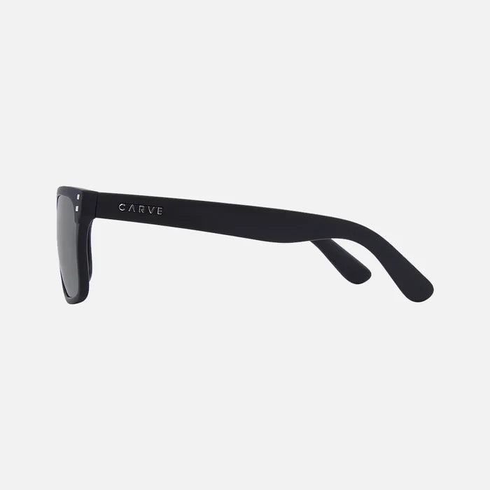 Rivals - Matte Black with Silver Mirror Injected Polarized Lens