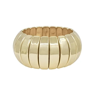 Rounded Bar Stretch Bracelet