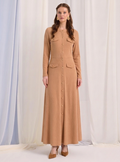 Signature Knit Dress with Gold Button - Store WF