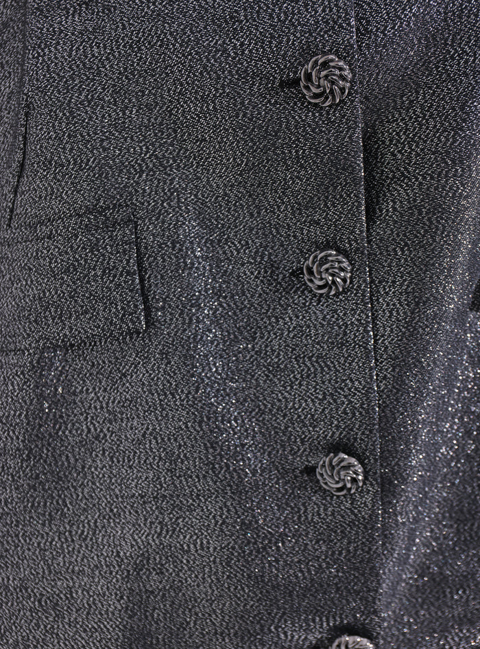 Silver Lurex Jacket - Store WF